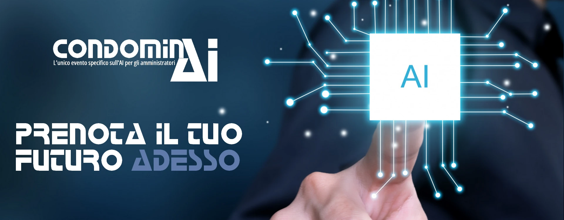 Banner acquisto biglietti Corso AMMINISTRA IL TUO FUTURO